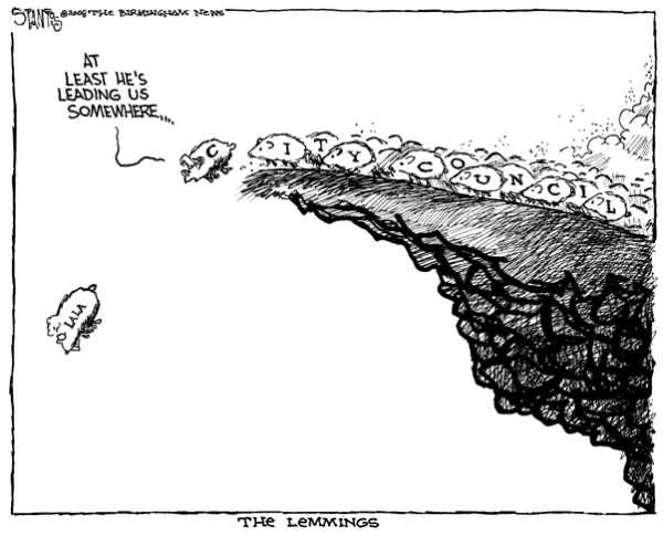 Watching The Lemmings